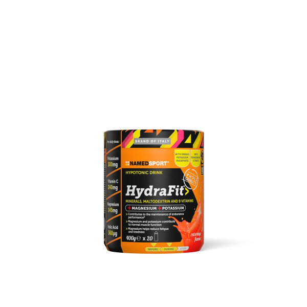 NamedSport Hydrafit Electrolyte Drink | 400 g | Red Orange NamedSport Hydrafit Electrolyte Drink | 400 g | Red Orange