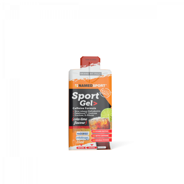NamedSport Sport Cola-Lime energetinis gelis, 25 ml 