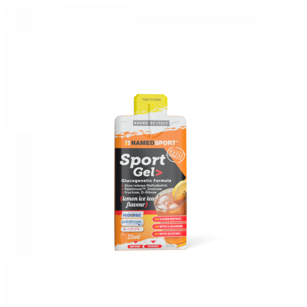 NamedSport Sport Lemon-Ice Tea energetinis gelis, 25 ml 
