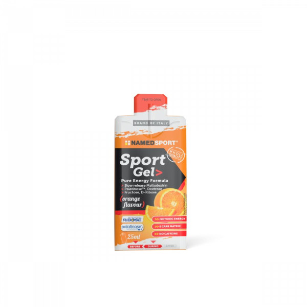 NamedSport Sport Orange energetinis gelis, 25 ml 