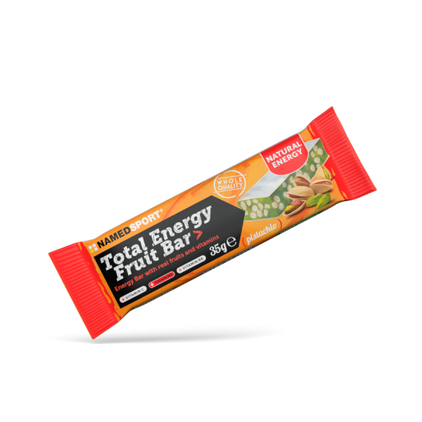 NamedSport Total Energy Fruit Pistachio energetinis batonėlis, 35 g 