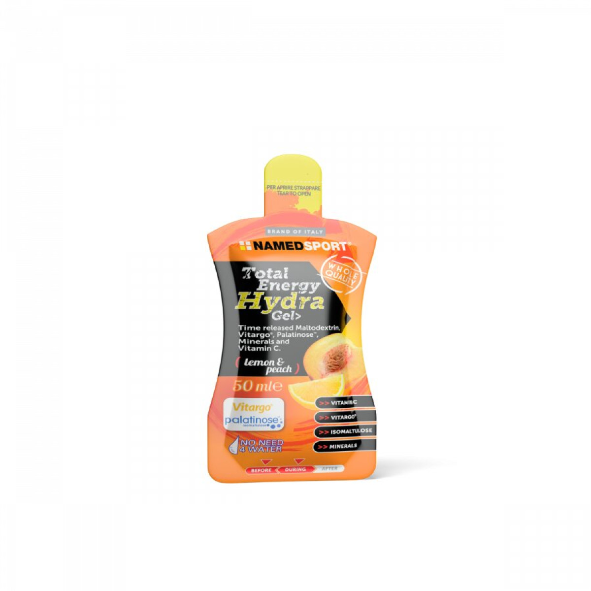 NamedSport Total Energy Hydra energetinis gelis, 50 ml NamedSport Total Energy Hydra energetinis gelis, 50 ml