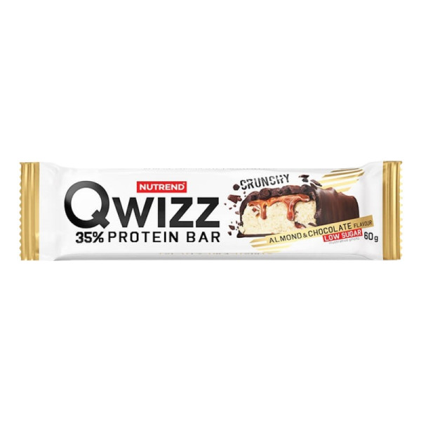 Nutrend Qwizz Protein Bar | 85 g | Almond & Chocolate