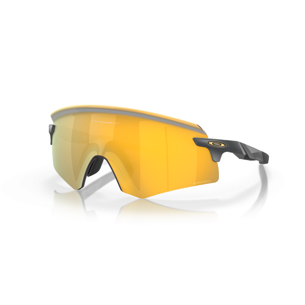 Oakley Encoder Sunglasses | Matte Carbon - Prizm 24K