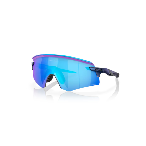 Oakley Encoder Sunglasses | Matte Cyan Blue Colorshift - Prizm Sapphire