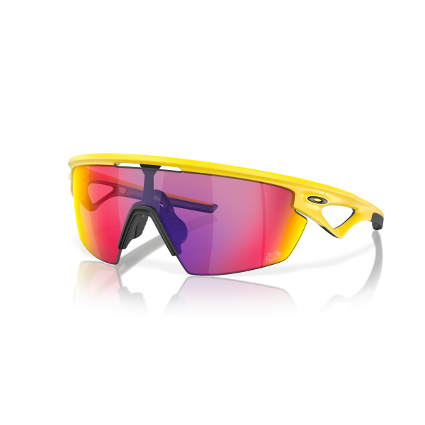 Oakley Sphaera Sunglasses | 2024 Tour De France™| Matte Yellow - Prizm Road