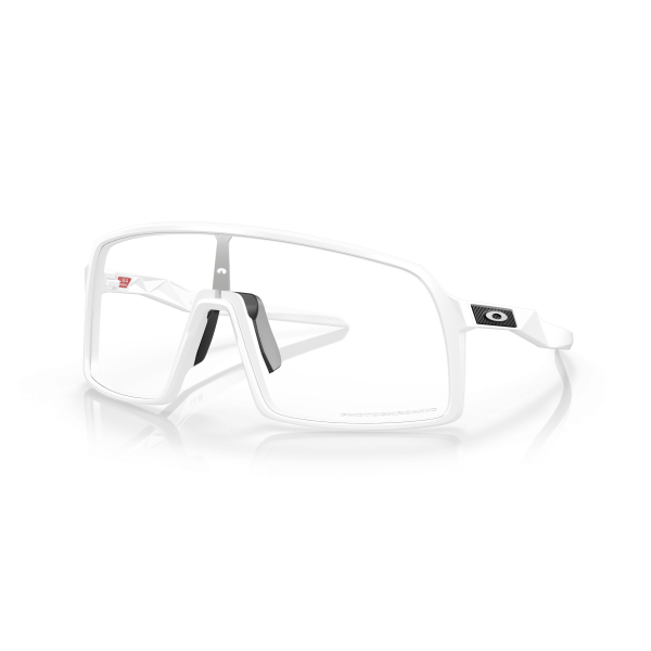 Oakley Sutro Sunglasses | Matte White - Clear Photochromic