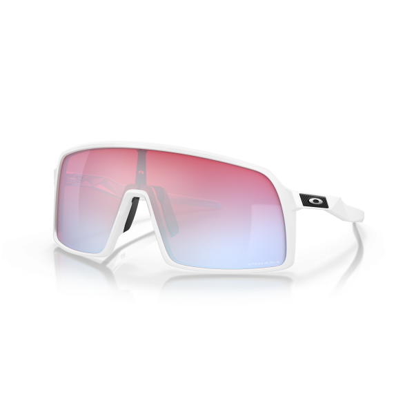 Oakley Sutro Sunglasses | Polished White - Prizm Snow Sapphire Irid
