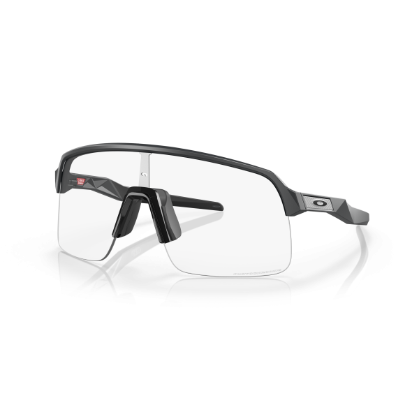 Oakley Sutro Lite Sunglasses | Matte Carbon - Clear To Black Iridium Photochromic