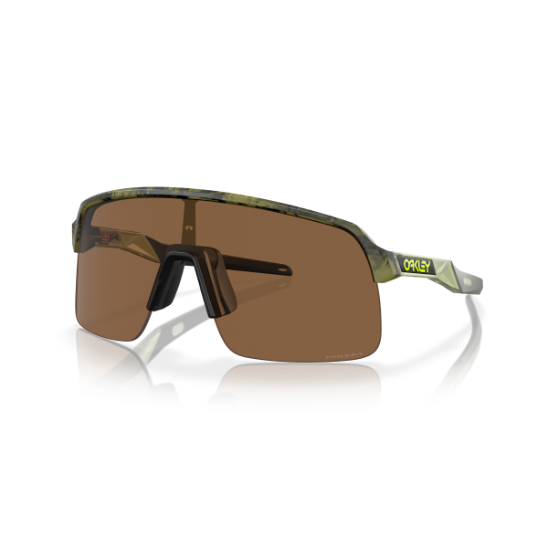 Oakley Sutro Lite Sunglasses | Matte Transparent Fern Swirl - Prizm Bronze