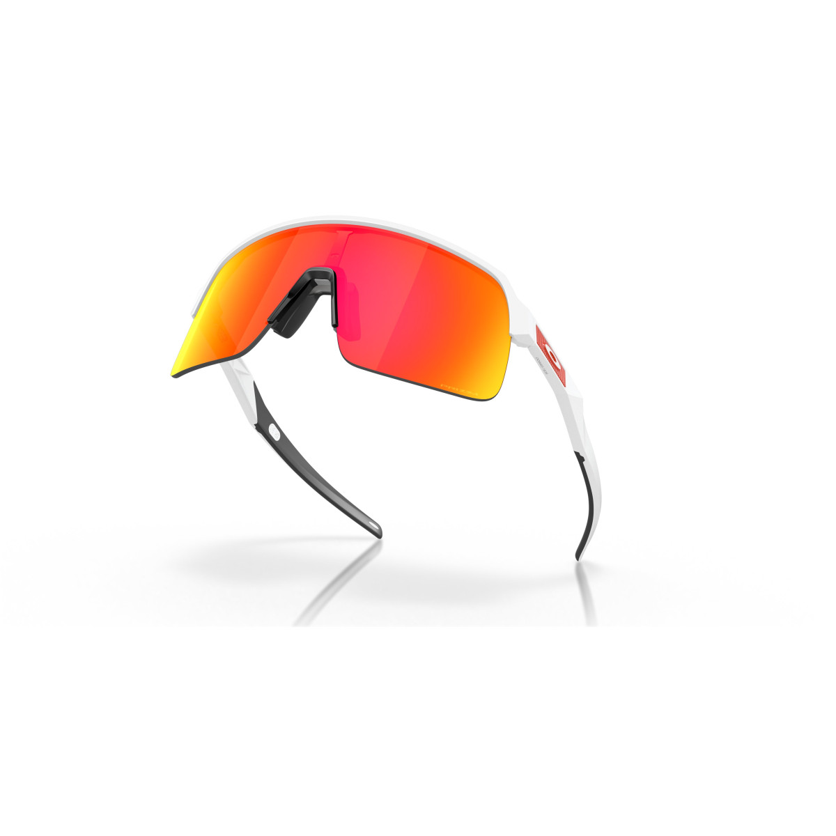 Oakley Sutro Lite Sunglasses | Matte White - Prizm Ruby
