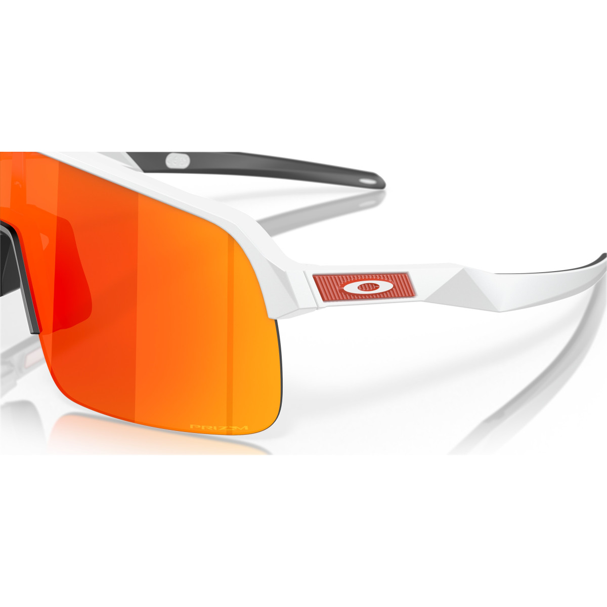 Oakley Sutro Lite Sunglasses | Matte White - Prizm Ruby