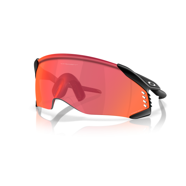 Oakley Velo Kato Sunglasses | Matte Black - Prizm Trail Torch