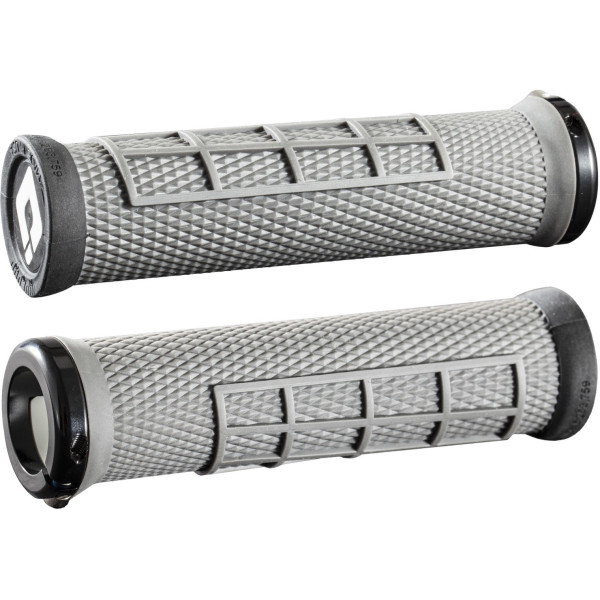 ODI Elite Flow Lock-On Grips | Grey