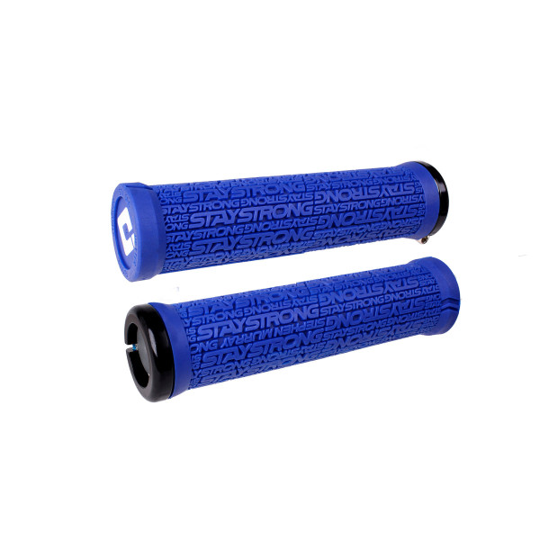 ODI Stay Strong Reactiv V2.1 Lock-On vairo rankenėlės | Blue