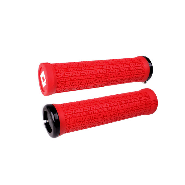ODI Stay Strong Reactiv V2.1 Lock-On vairo rankenėlės | Red