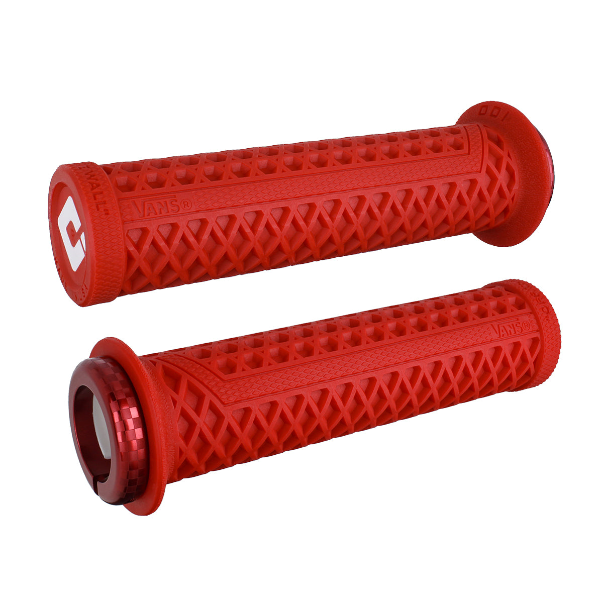 ODI Vans V2.1 Lock-On Grips | Red