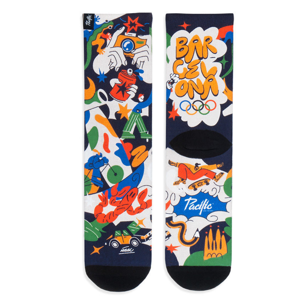 Pacific BARCELONA Socks | Multicolor