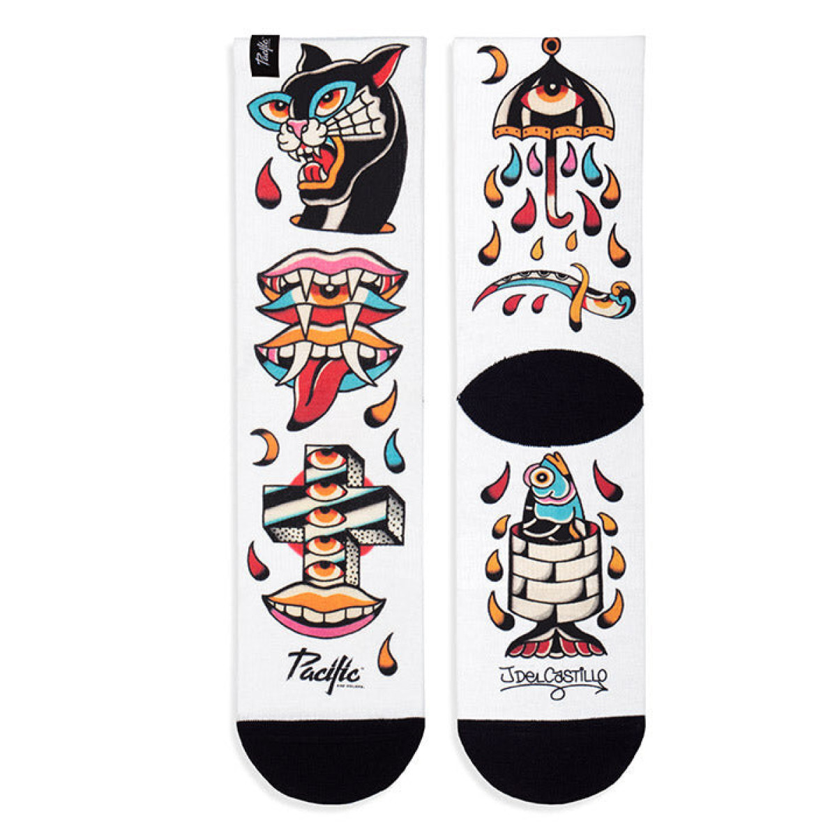 Pacific FLASHY Socks | Multicolor