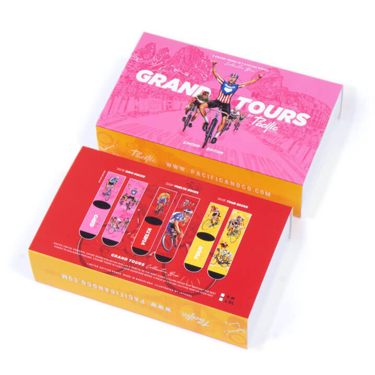 Pacific GRAND TOURS Socks Box | Multicolor