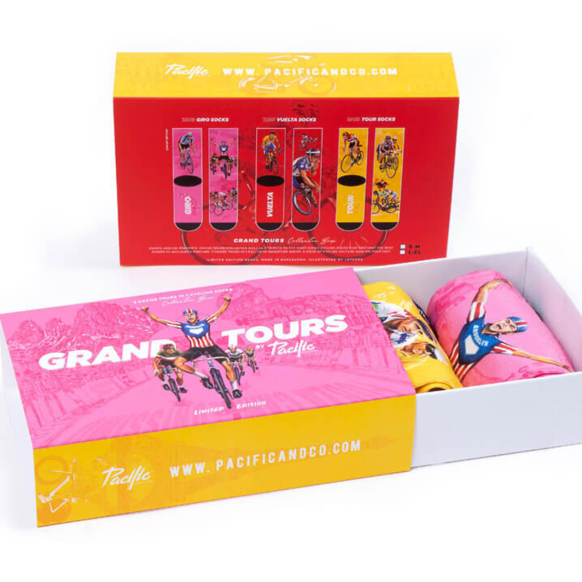 Pacific GRAND TOURS Socks Box | Multicolor