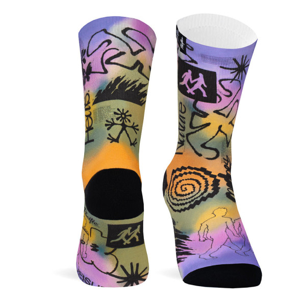 Pacific HIKE GREEN kojinės | Multicolor