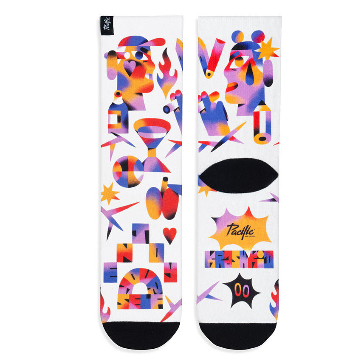 Pacific KRASHKID kojinės | Multicolor