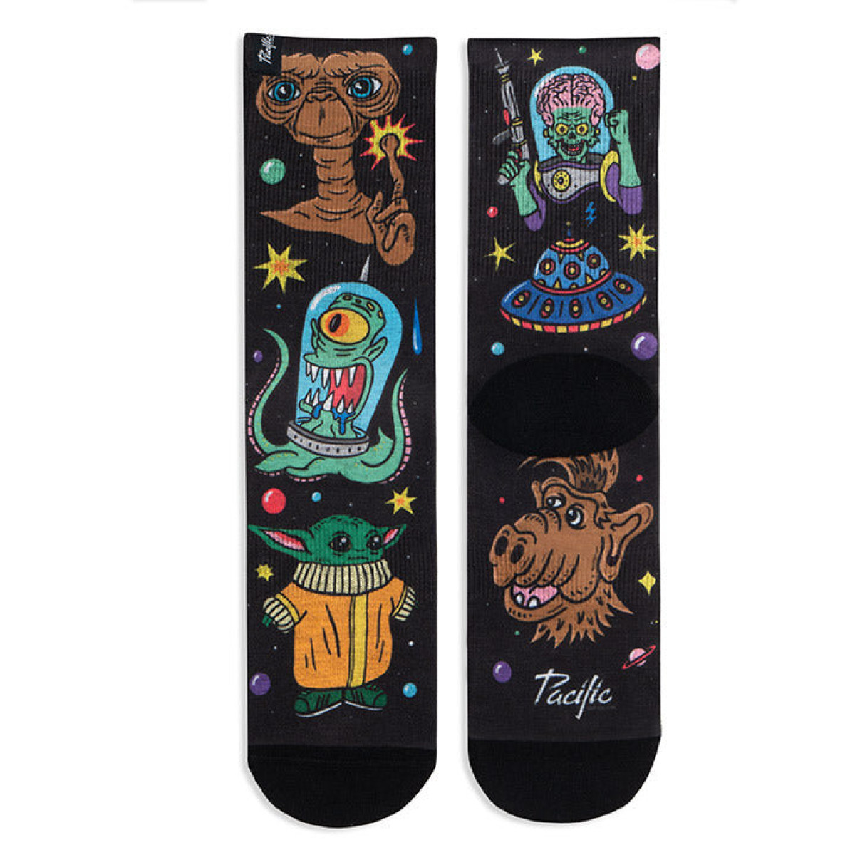 Pacific LOVELY MARTIANS Socks | Multicolor