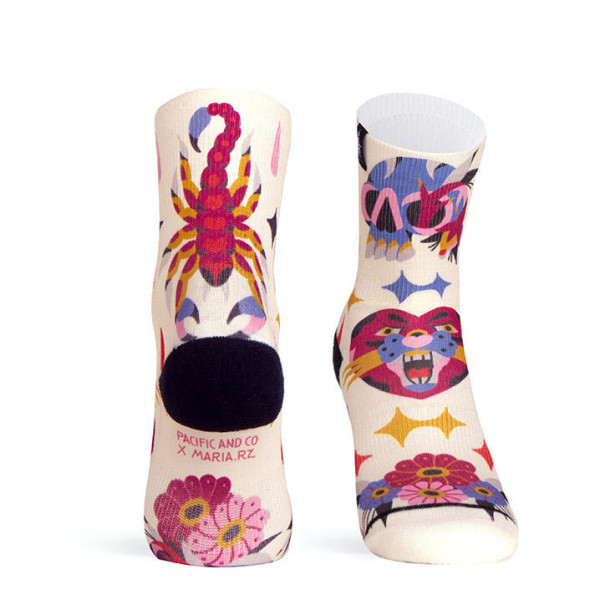 Pacific ROMANCE Low moteriškos kojinės | Multicolor