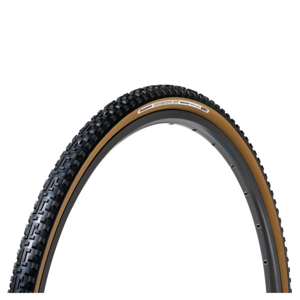 Panaracer Gravelking EXT TLC 28" sulankstoma padanga | Black - Brown