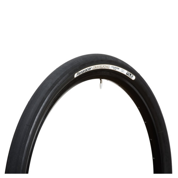 Panaracer Gravelking Slick TLC 28" Folding Tire | Black - Black