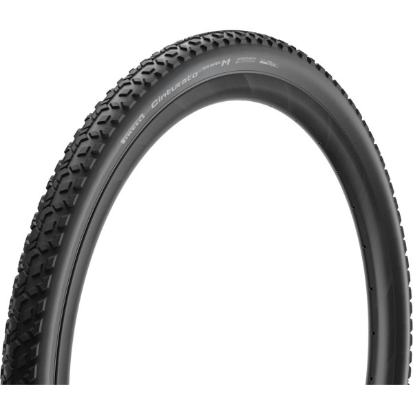 Pirelli Cinturato Gravel M TLR 28" TechWALL SpeedGRIP sulankstoma padanga | Black