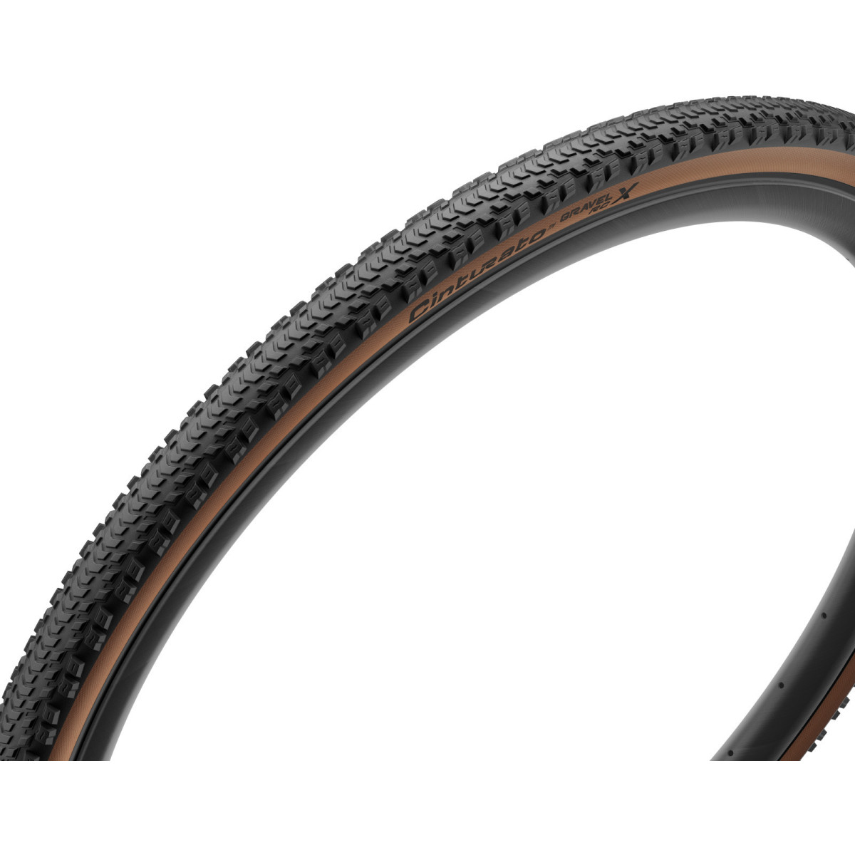 Pirelli Cinturato Gravel RC X TLR 28" TechWALL X SpeedGRIP sulankstoma padanga | Tan-Wall Pirelli Cinturato Gravel RC X TLR 28" TechWALL X SpeedGRIP sulankstoma padanga | Tan-Wall