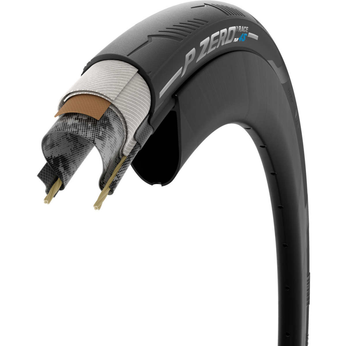 Pirelli P Zero Race 4S TLR 28" SPEEDCore SmartNET Silica Folding Tire | Black Pirelli P Zero Race 4S TLR 28" SPEEDCore SmartNET Silica Folding Tire | Black