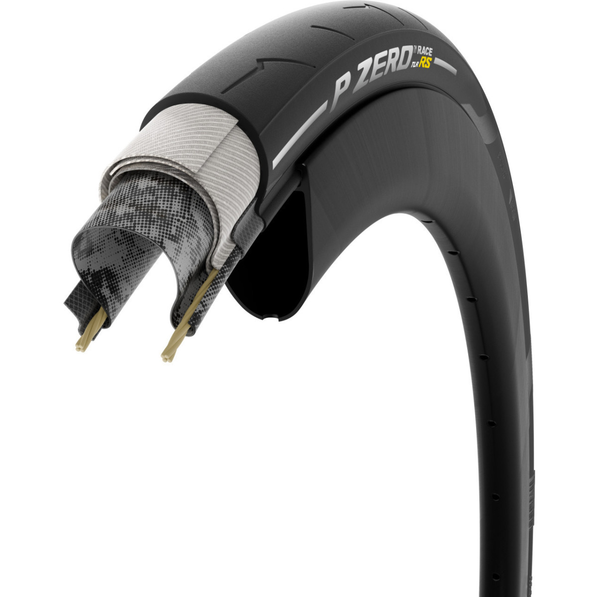 Pirelli P Zero Race RS TLR 28" SPEEDCore SmartEVO2 sulankstoma padanga | Tan-Wall