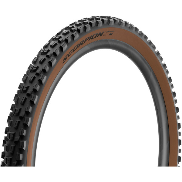 Pirelli Scorpion Enduro M TLR 29" HardWALL SmartGRIP Gravity sulankstoma padanga | Tan-Wall