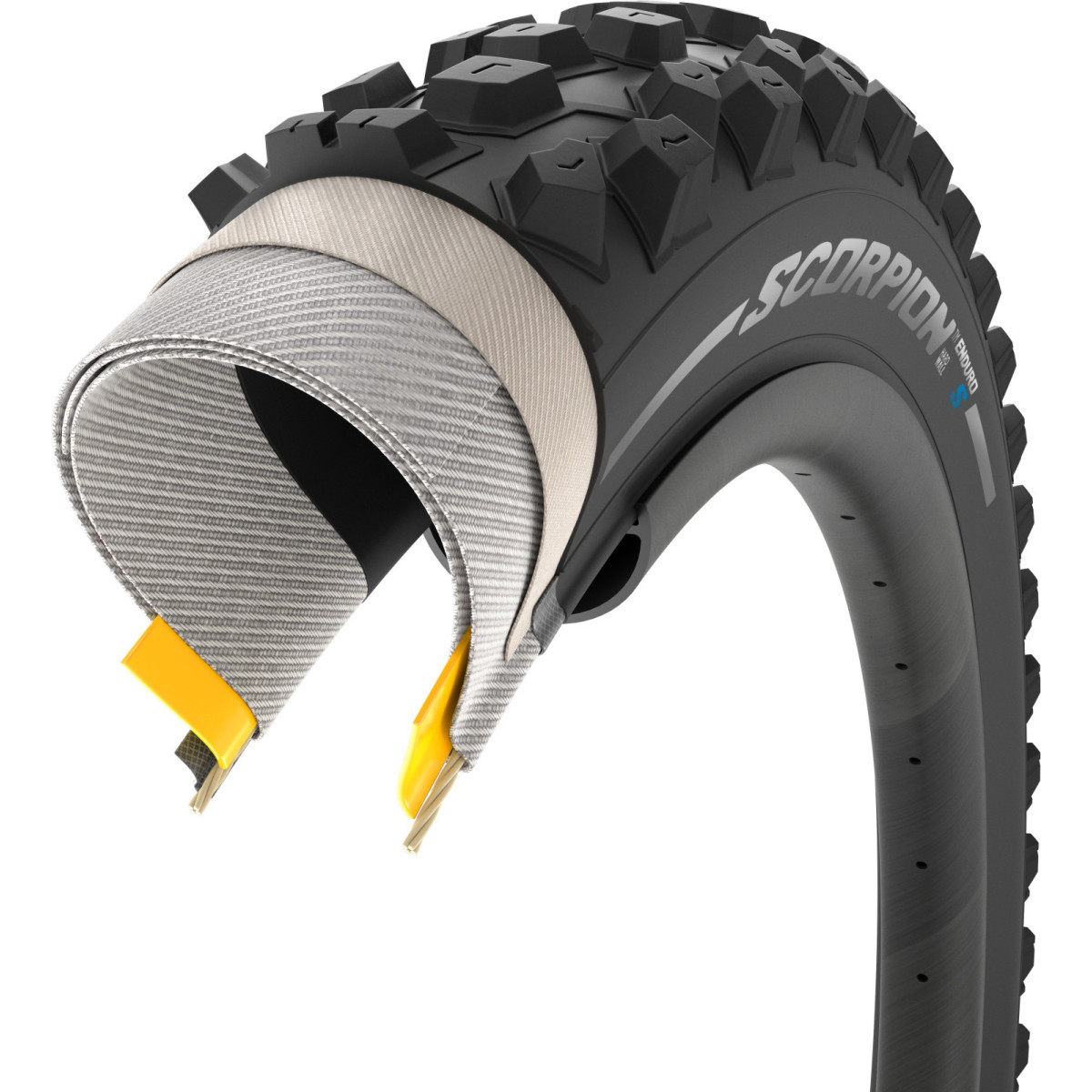 Pirelli Scorpion Enduro S TLR 27.5" HardWALL SmartGRIP Gravity Folding Tire | Black Pirelli Scorpion Enduro S TLR 27.5" HardWALL SmartGRIP Gravity Folding Tire | Black