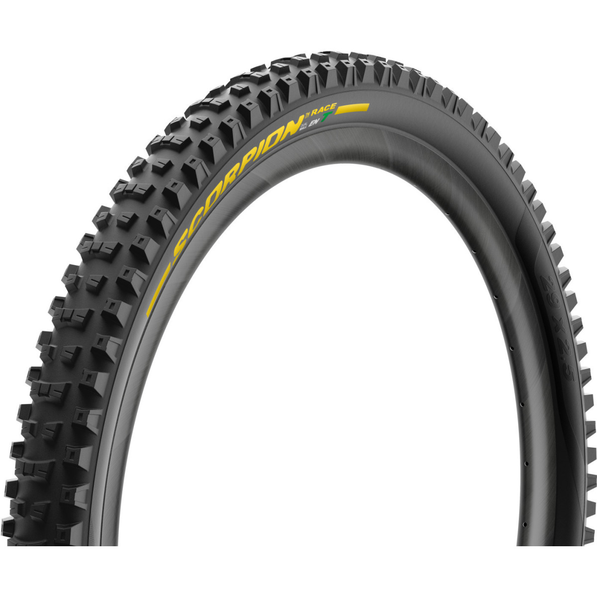 Pirelli Scorpion Race Enduro T TLR 27.5" DualWALL SmartEVO DH Folding Tire | Yellow Label Pirelli Scorpion Race Enduro T TLR 27.5" DualWALL SmartEVO DH Folding Tire | Yellow Label