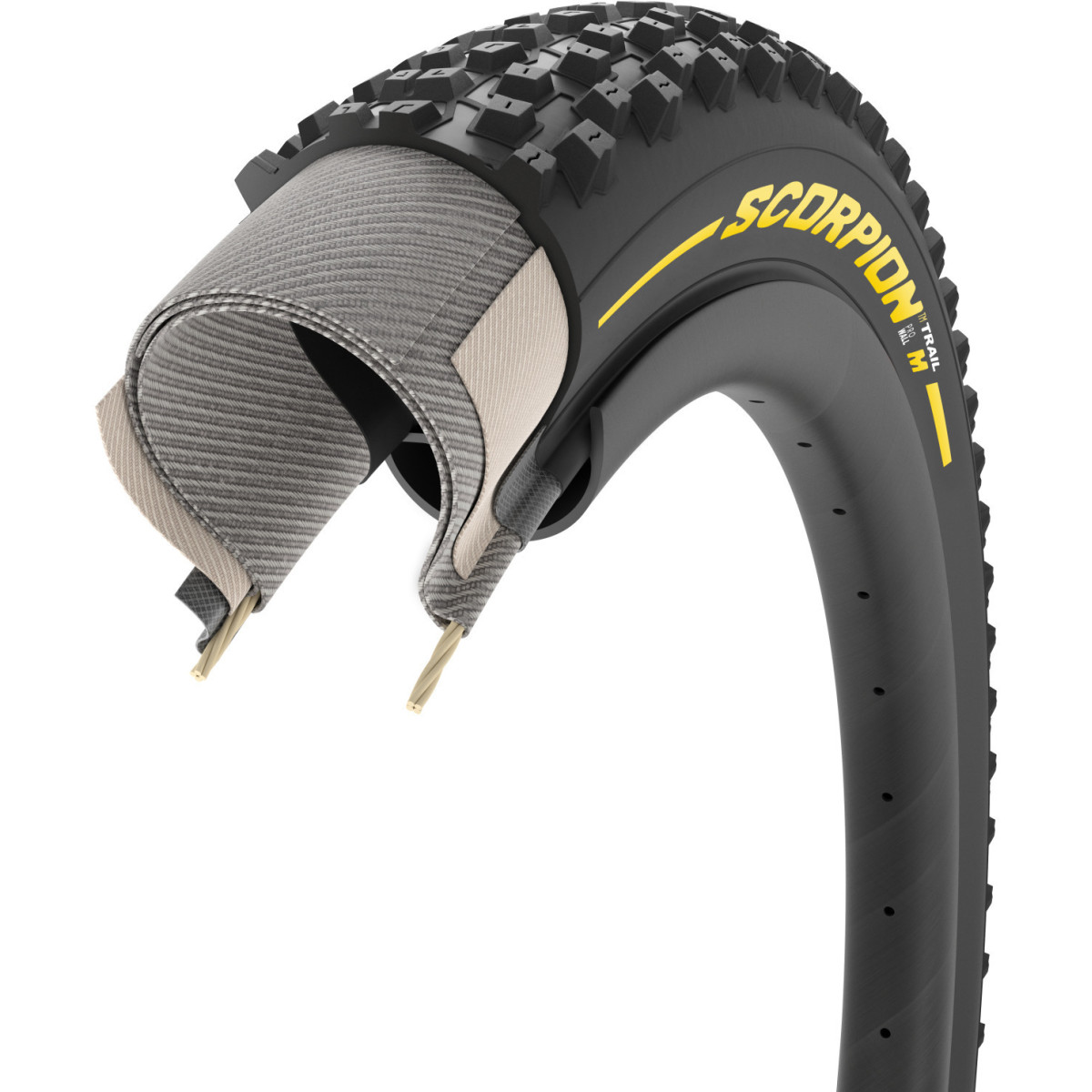 Pirelli Scorpion Trail M TLR 29" ProWALL SmartGRIP Folding Tire | Yellow Label