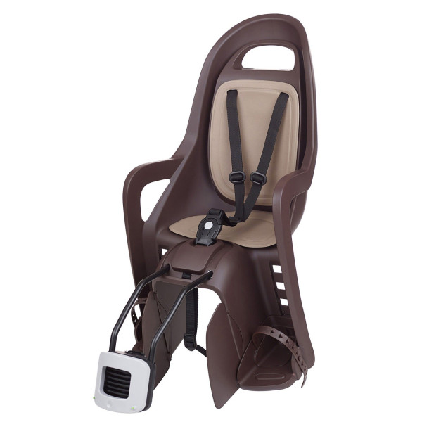 Polisport Groovy FF 26-28" vaikiška kėdutė dviračiui ant rėmo | Dark Brown
