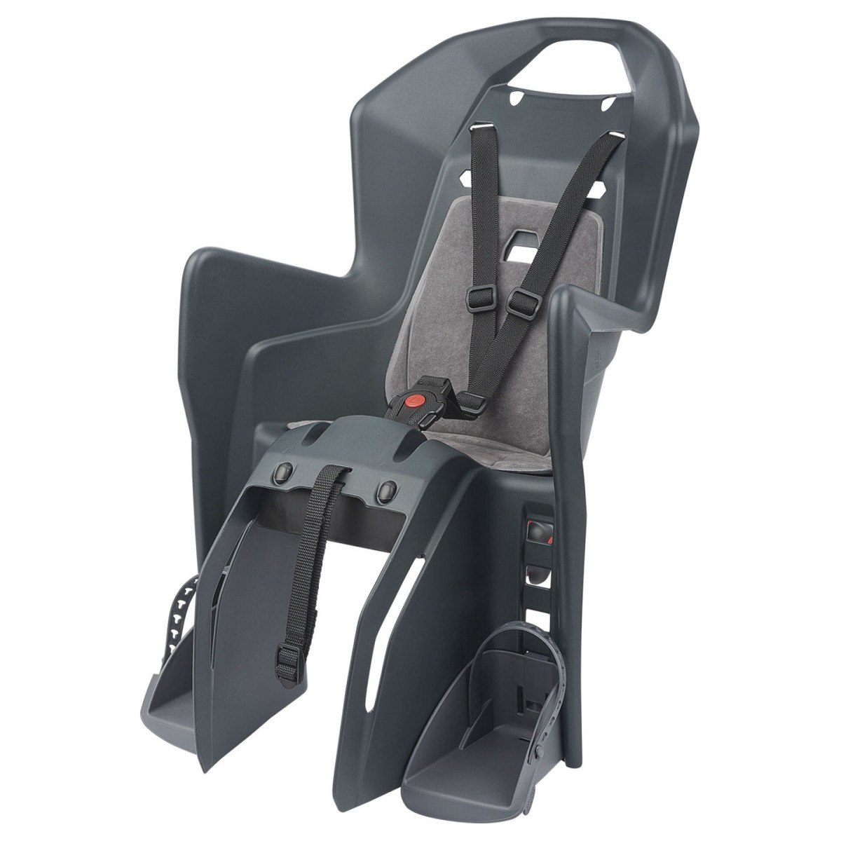 Polisport Koolah CFS 26-28" Child Bike Seat | Dark Grey - Silver Polisport Koolah CFS 26-28" Child Bike Seat | Dark Grey - Silver