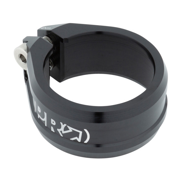 PRO Alloy Seatpost Clamp, 31.8mm, Black - 2 Bolts