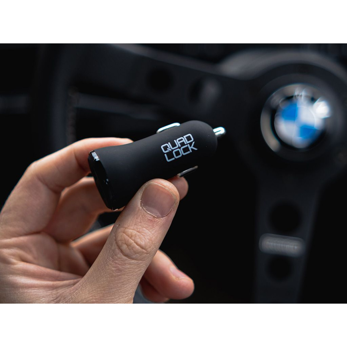 Quad Lock® Dual USB 12V Car Charger