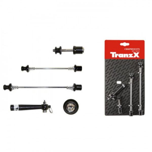 Tranz X Set of quick-releases with special anti theft key