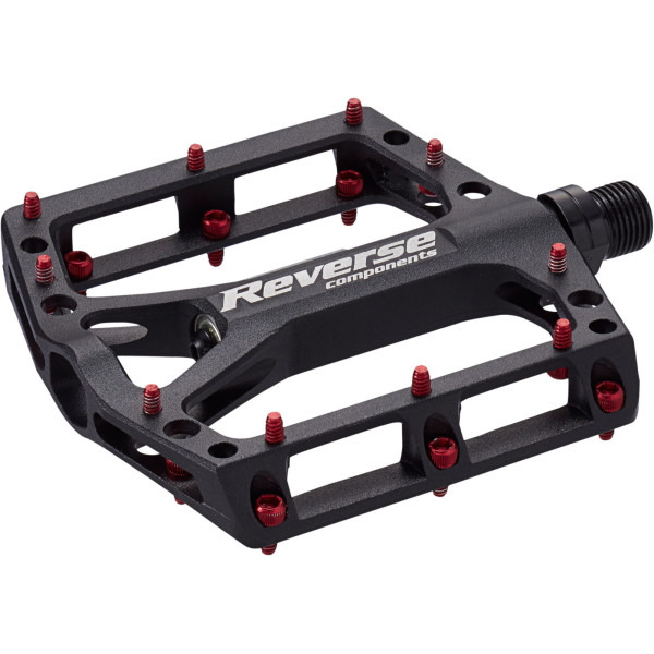 Reverse Black One Pedals | Black - Red