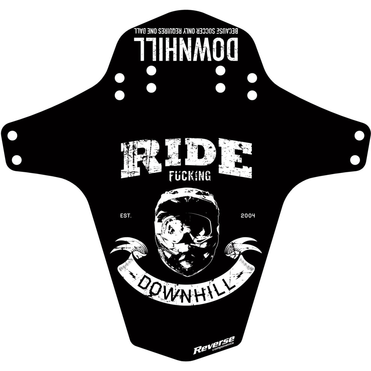 Reverse Because Downhill purvasaugis | Black