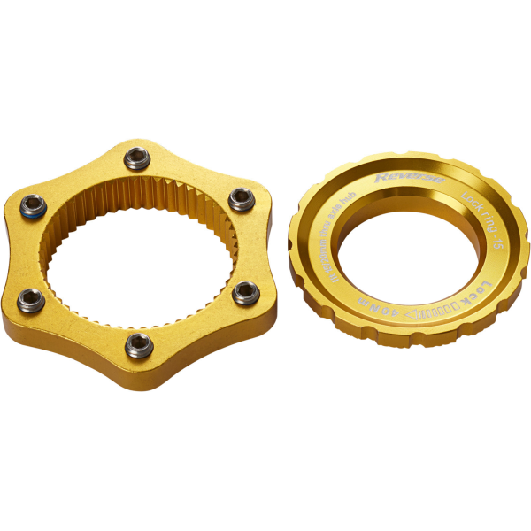 Reverse Centerlock Center-Lock Rotor Adapter | Gold