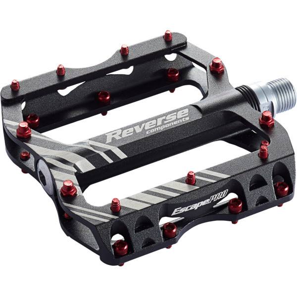 Reverse Escape Pro Pedals | Black - Red