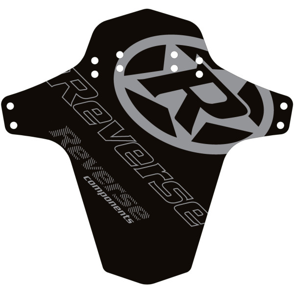 Reverse Logo Mudfender | Black - Grey