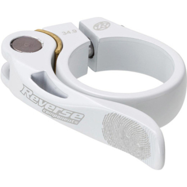 Reverse Long Life balnelio iškyšos spaustukas | 34.9mm | White